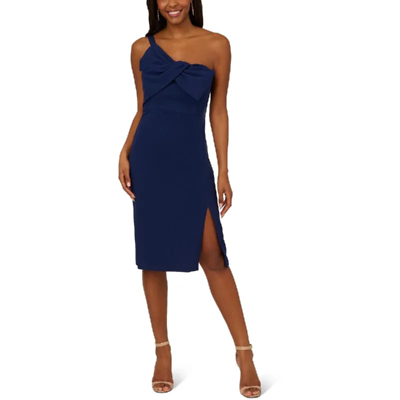 Adrianna Papell Womens Crepe One Shoulder Cocktail And Party Dress Tunics Recommended stylist Adrianna Papell Womens Crepe One Shoulder Cocktail And Party Dress Tunics Recommended stylist