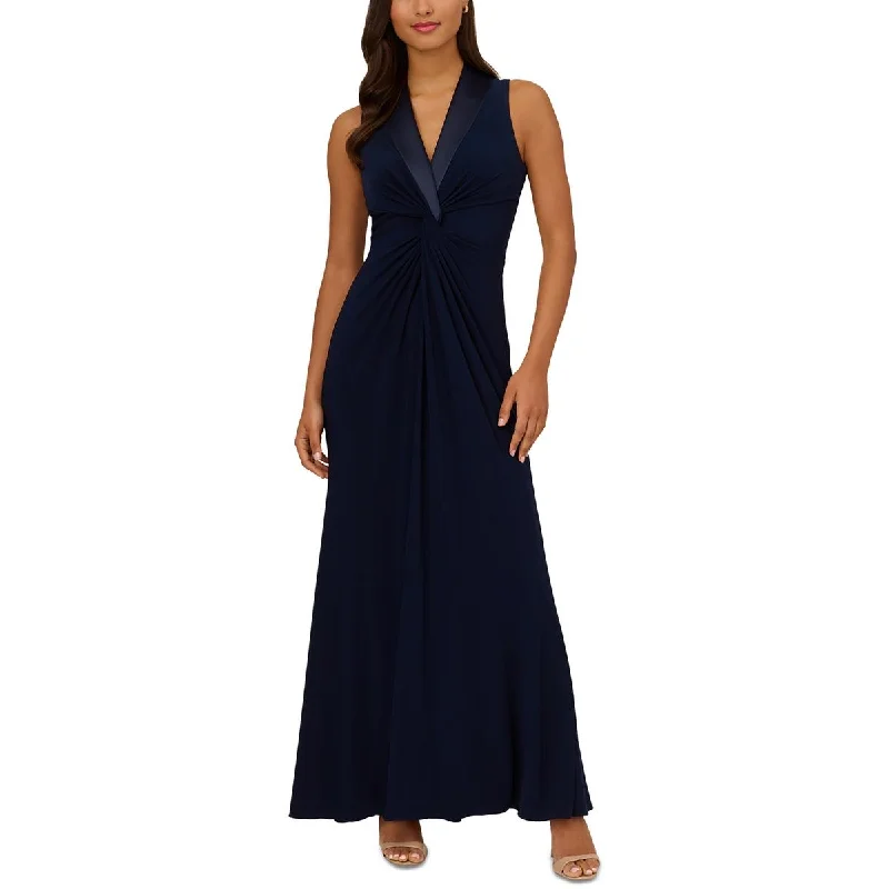 Adrianna Papell Womens Jersey Tuxedo Evening Dress Tunics Practical durable
