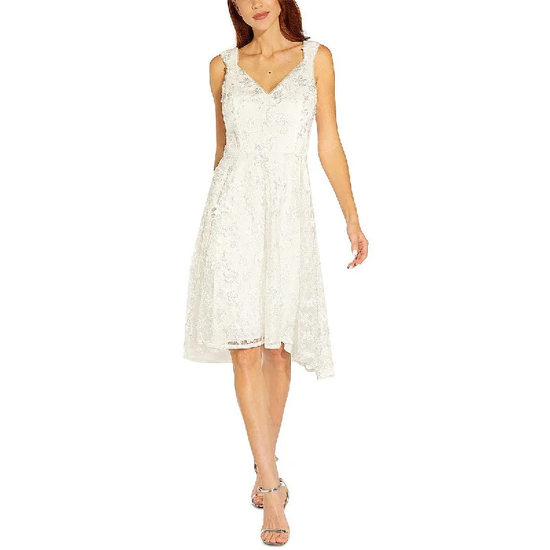 Adrianna Papell Womens Lace Embroidered Cocktail and Party Dress Tunics Evening elegant Adrianna Papell Womens Lace Embroidered Cocktail and Party Dress Tunics Evening elegant