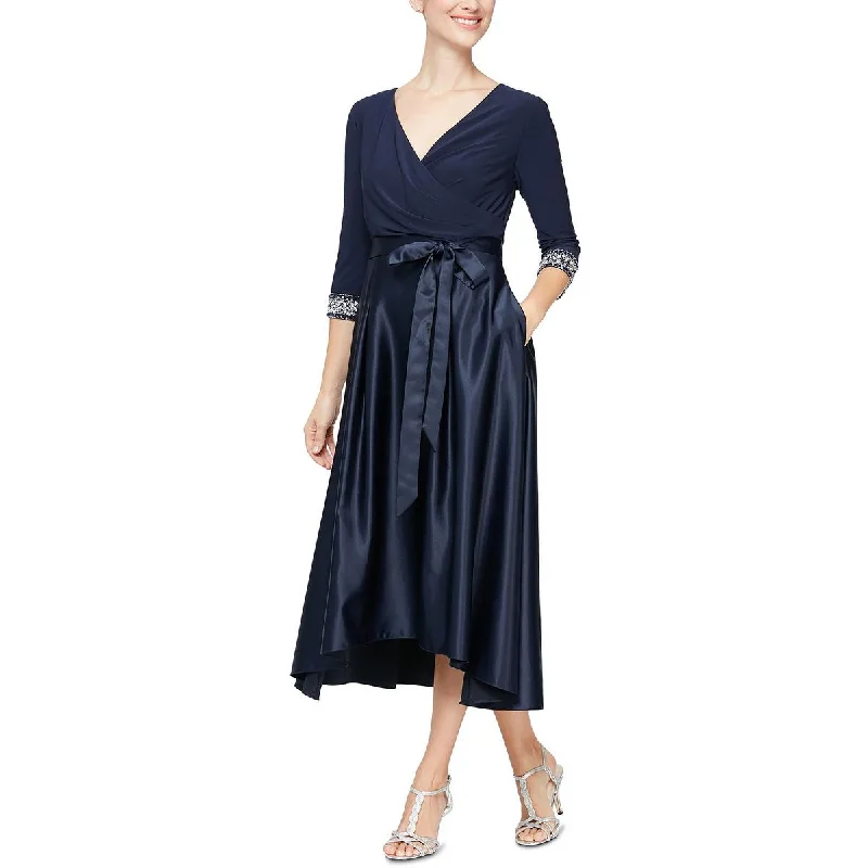 Alex Evenings Womens Embellished Long Cocktail and Party Dress Tunics Office stylish Alex Evenings Womens Embellished Long Cocktail and Party Dress Tunics Office stylish