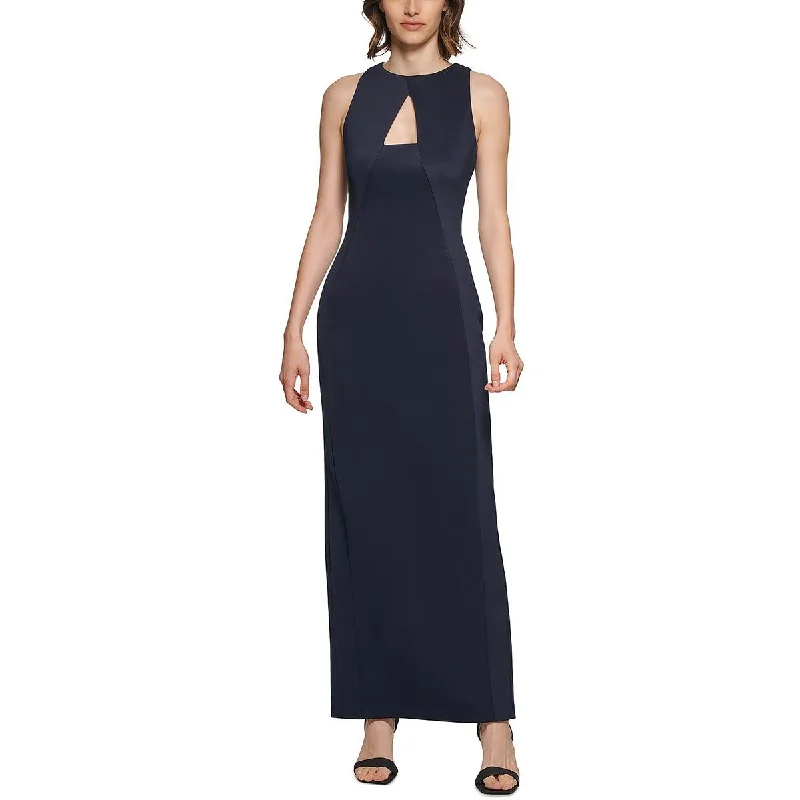 Calvin Klein Womens Scuba Sleeveless Evening Dress Tunics Short Trendy