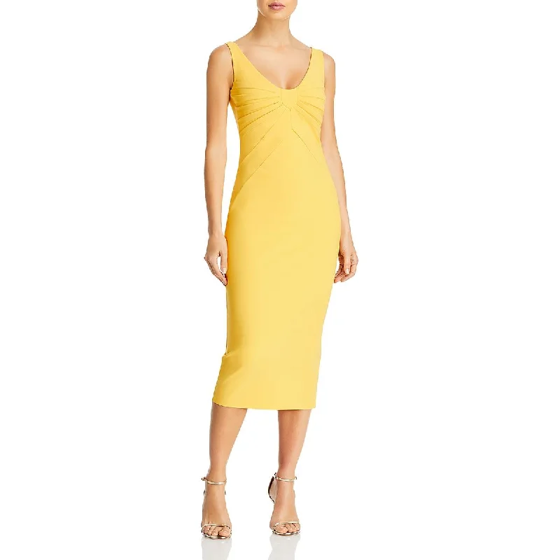 Chiara Boni Womens Ires Pull On Stretch Evening Dress Tunics Mesh breathable