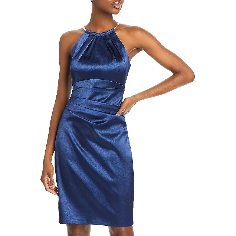 Eliza J Womens Pleated Sheath Cocktail And Party Dress Tunics Cozy comfortable