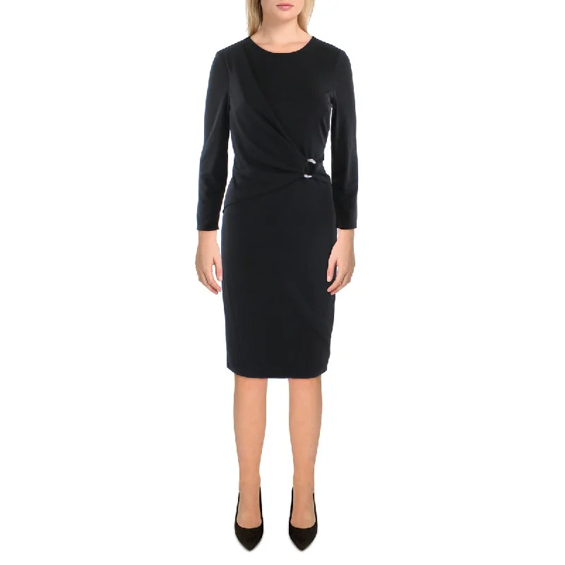 Lauren Ralph Lauren Womens Jersey Cocktail and Party Dress Chiffon Maxi Beach