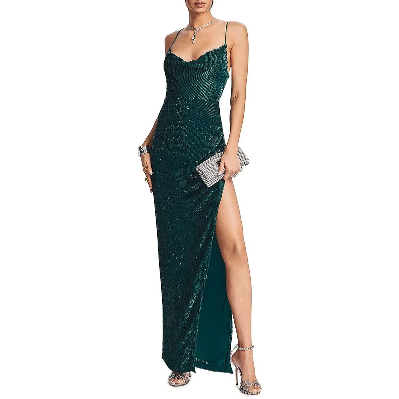 Retrofete Womens Katya Sequin Special Occasion Evening Dress Tunics Chic fashionable Retrofete Womens Katya Sequin Special Occasion Evening Dress Tunics Chic fashionable