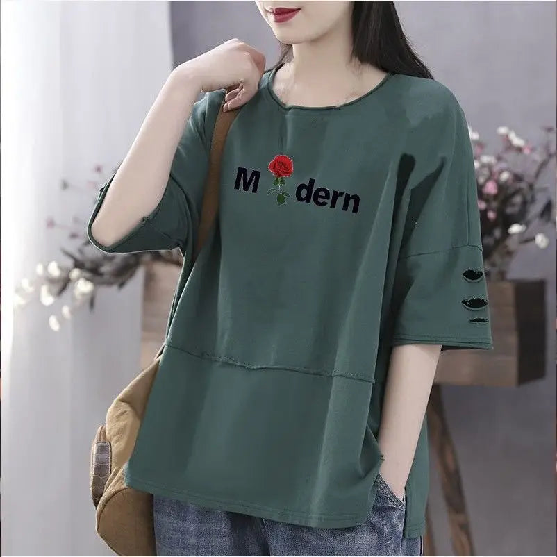 green-rose