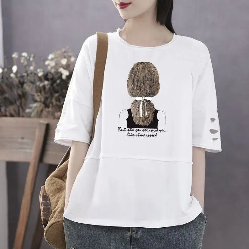 white-Back girl