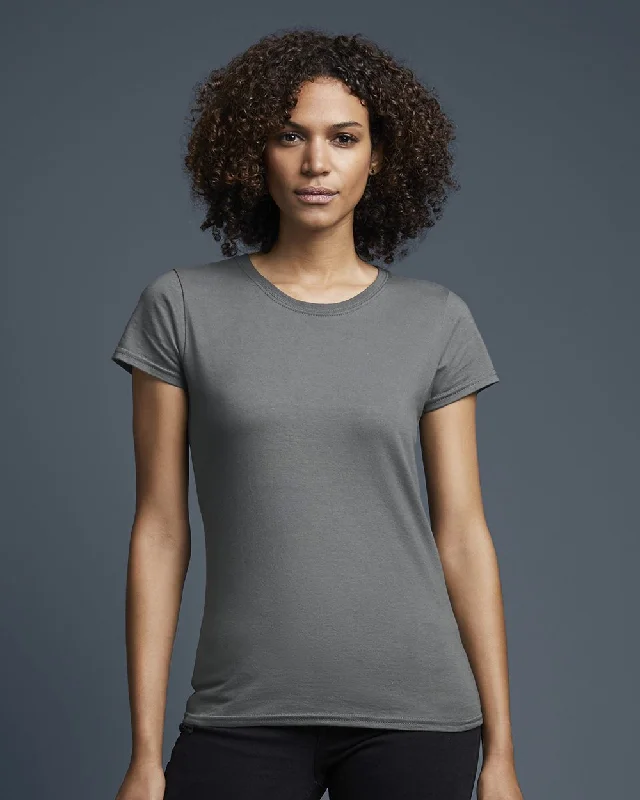 Anvil Womens Midweight T-Shirt Oversized T-Shirt Spandex breathable