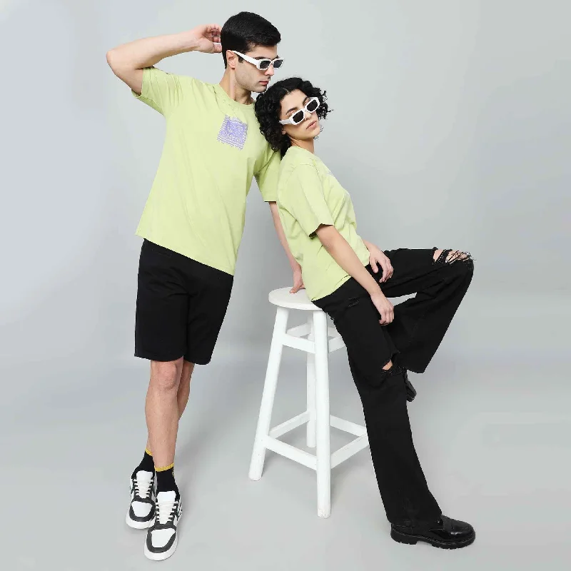 Barcode American Premuim Lycra Jersey with Logo T-shirt Modern Contemporary Chic