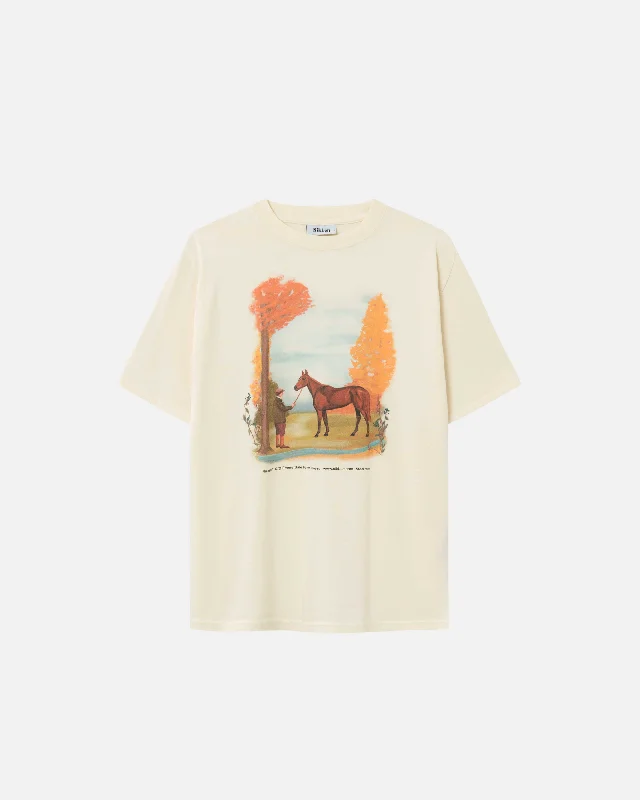 Farm House Tee Satin Blend Silk Blend Wool Blend
