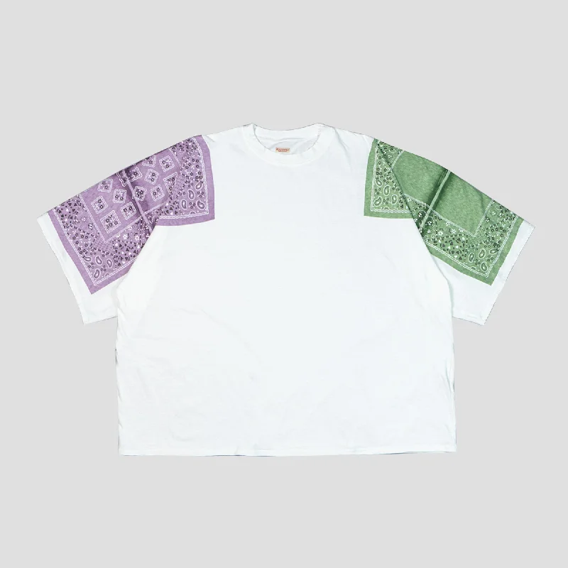 JERSEY BANDANA OVERSIZED T-SHIRTS (PECKISH RAINBOWY) Rayon Fabric Velvet Fabric Corduroy Fabric JERSEY BANDANA OVERSIZED T-SHIRTS (PECKISH RAINBOWY) Rayon Fabric Velvet Fabric Corduroy Fabric
