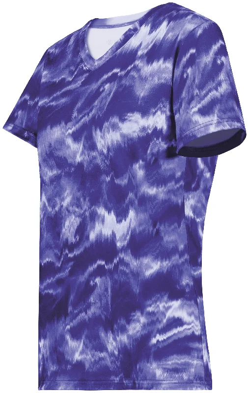 PURPLE SHOCKWAVE PRINT