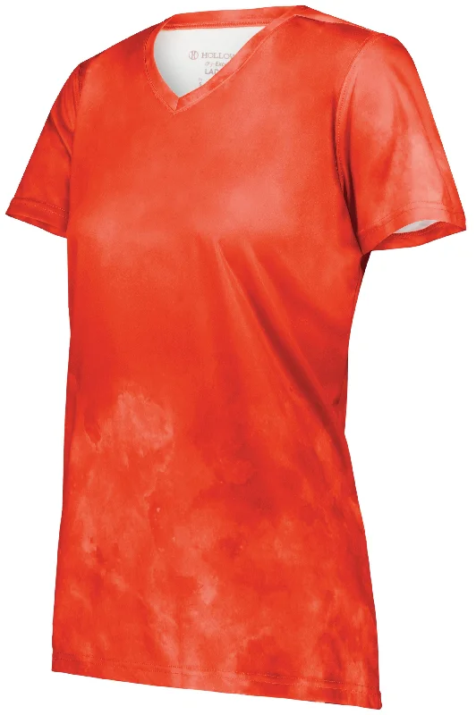 ORANGE CLOUD PRINT