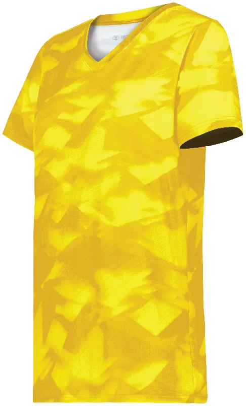 GOLD GLACIER PRINT