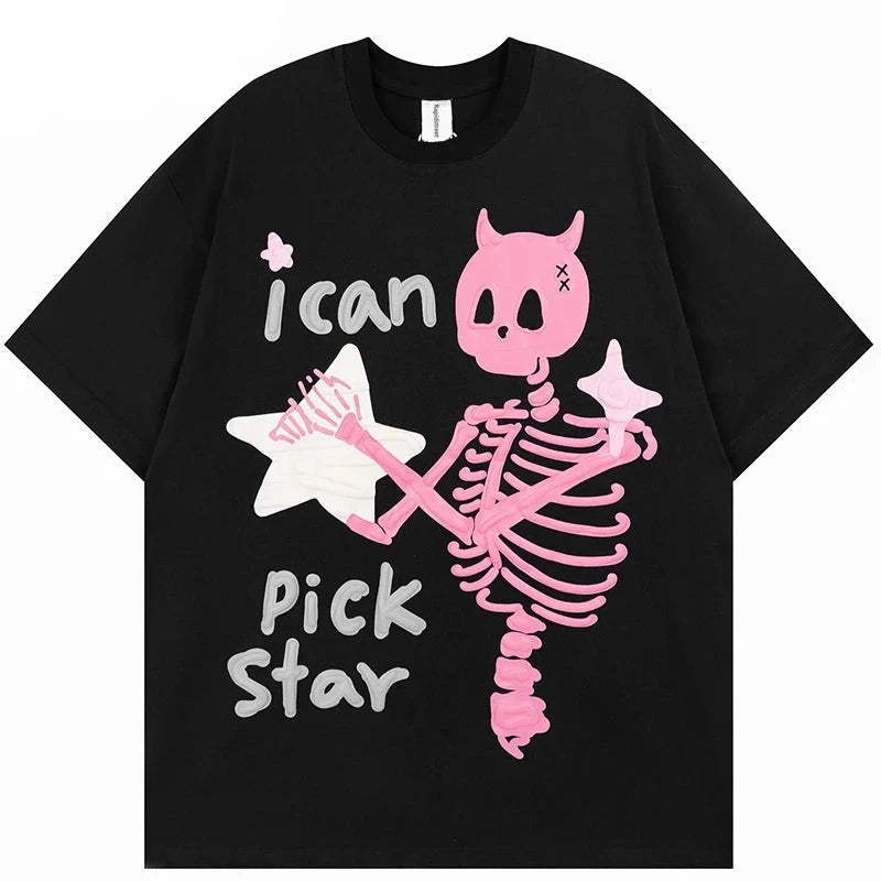NB Pick The Star T-Shirt Terry Blend Velvet Blend Canvas Blend