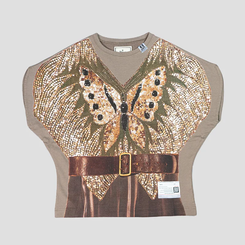 TROMPE L'OEIL T-SHIRTS Print Jacquard Patchwork