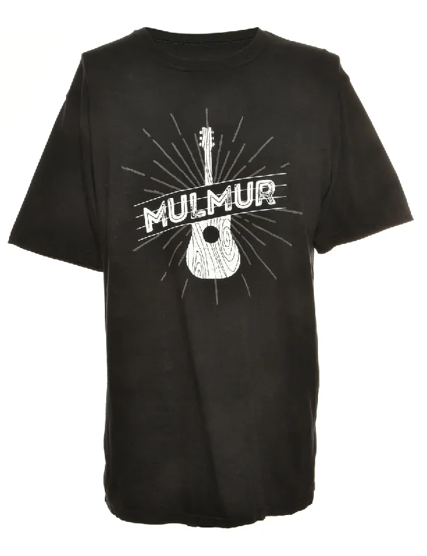Mulmur Printed T-shirt - M Elegant Classic Vintage