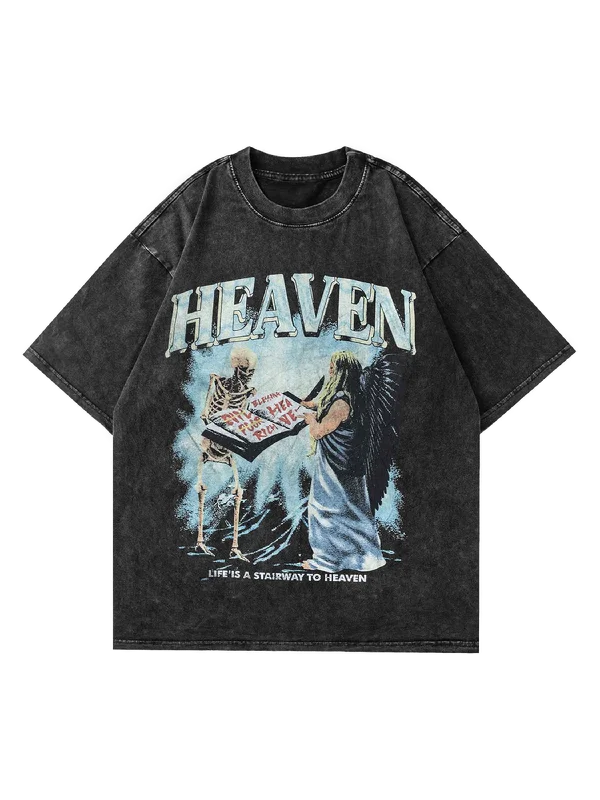 NB Write T-Shirt Solid Color Striped Floral