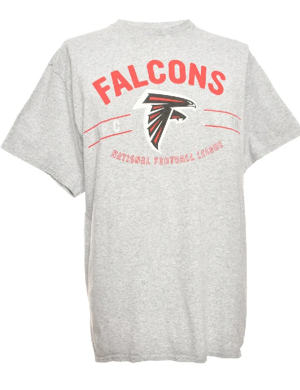 NFL Falcons Sports T-shirt - S Iron Safe Non-Iron Wrinkle Free