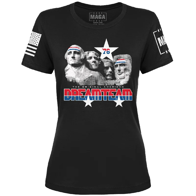 Original American Dream Team Ladies Tee Terry Blend Velvet Blend Canvas Blend