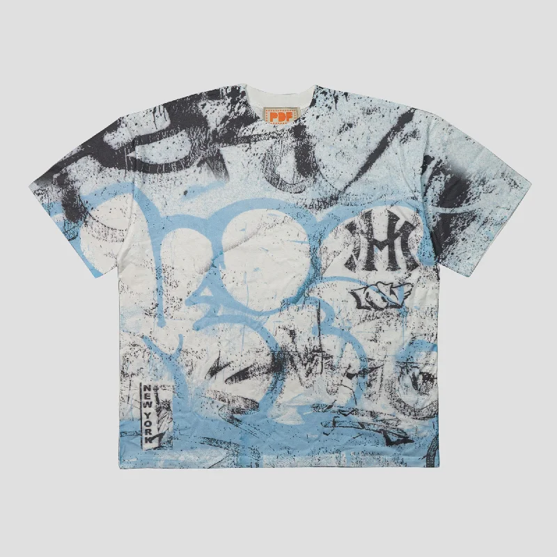 PDF x MANNAHATTA EVENT COLLAB T-SHIRTS Lace Blend Ribbed Blend Corduroy Blend