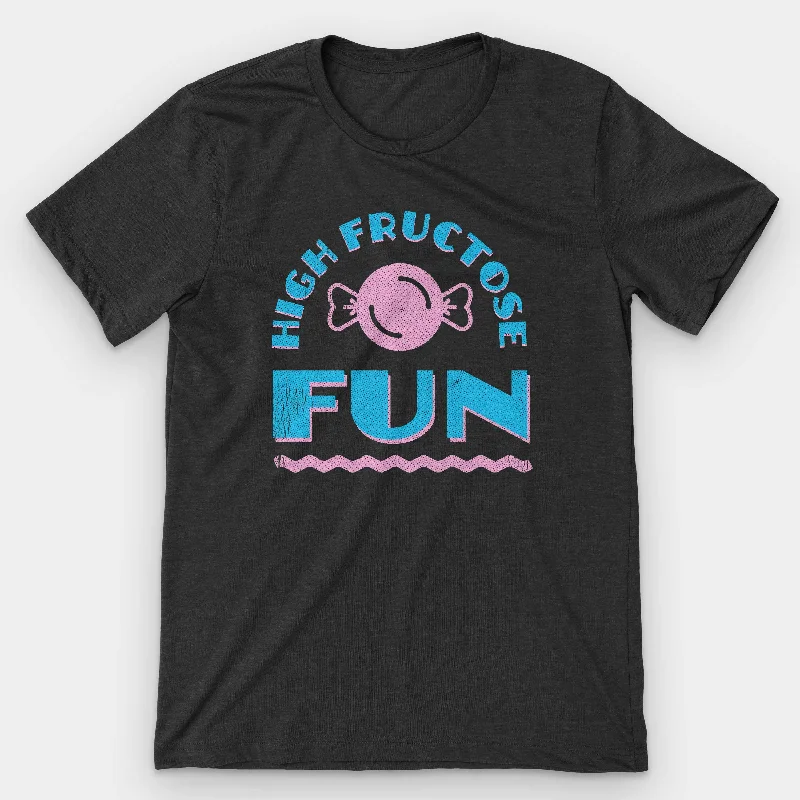 High Fructose Fun Graphic T-Shirt Thin T-Shirt Open Front Quick Dry