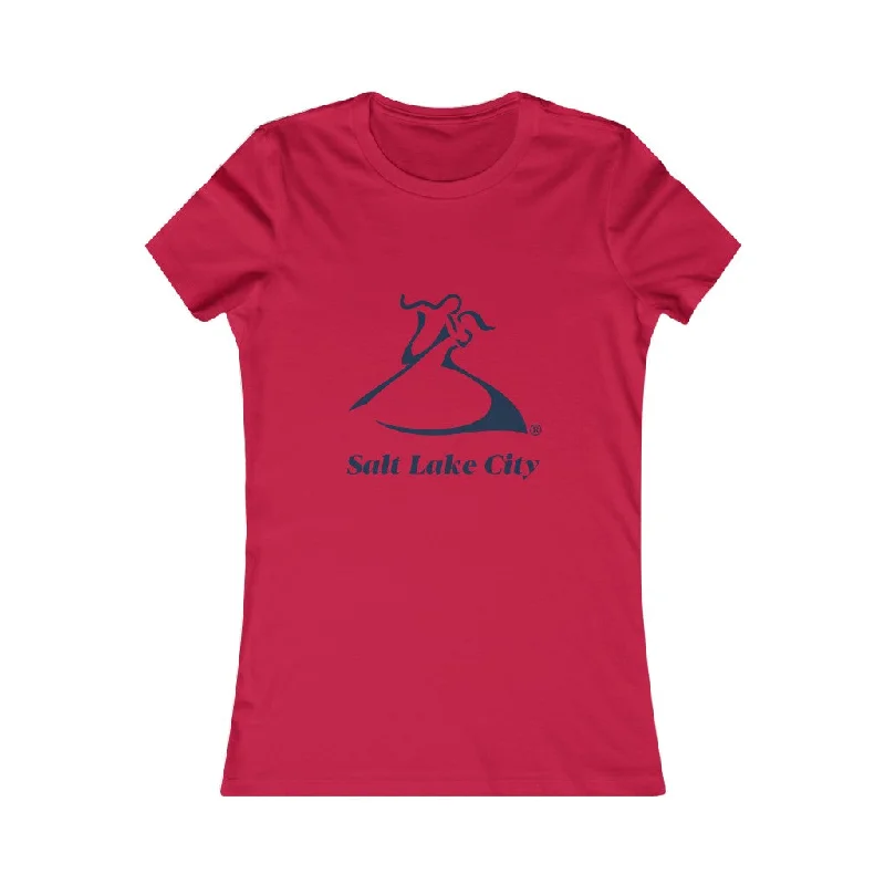 Salt Lake City Women's Favorite Tee Basic T-Shirt Crew Neck Short Sleeve