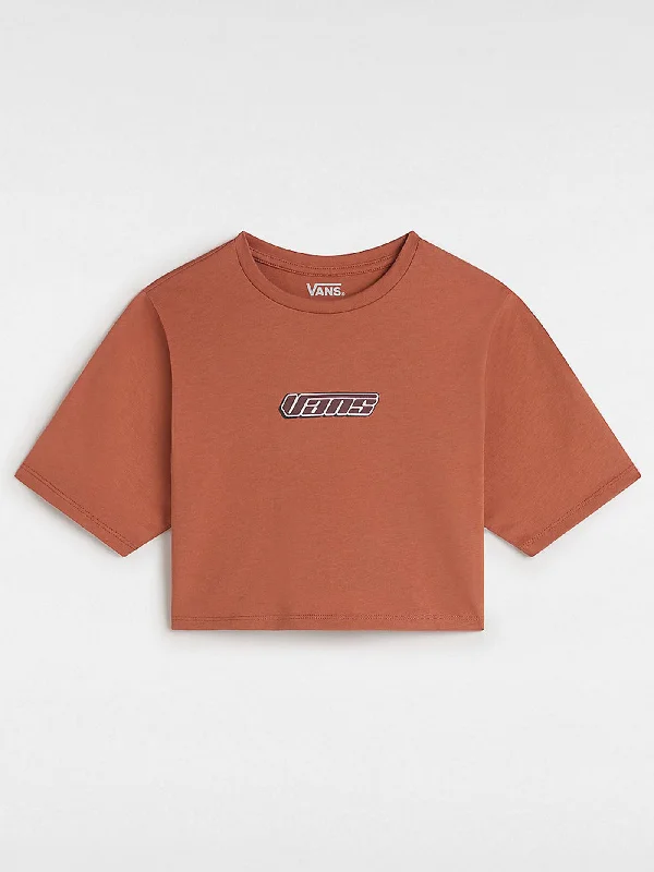 Retro V Crop II T-Shirt Front Pockets Side Pockets Patch Pockets