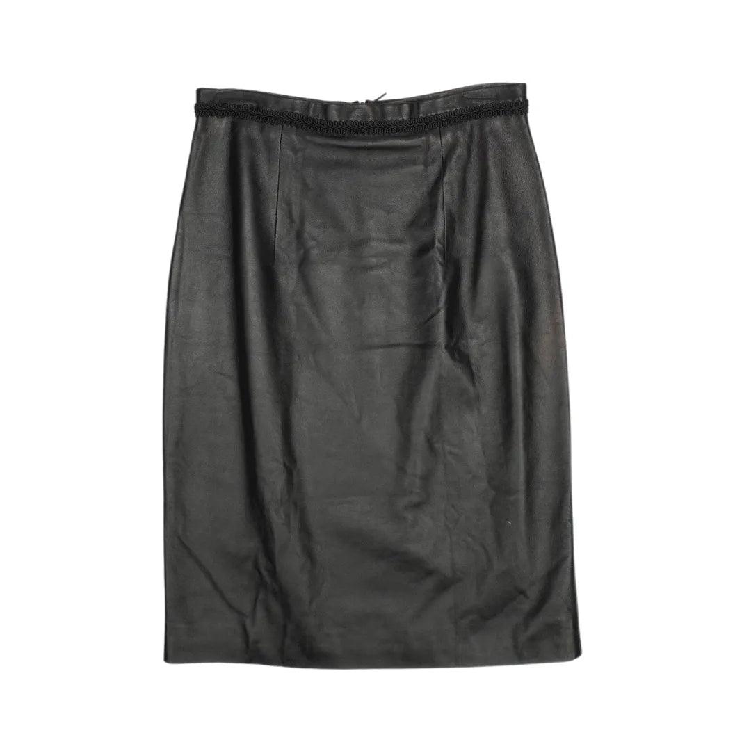 Christopher Kane Skirt - Women's 12 leather skirt refined