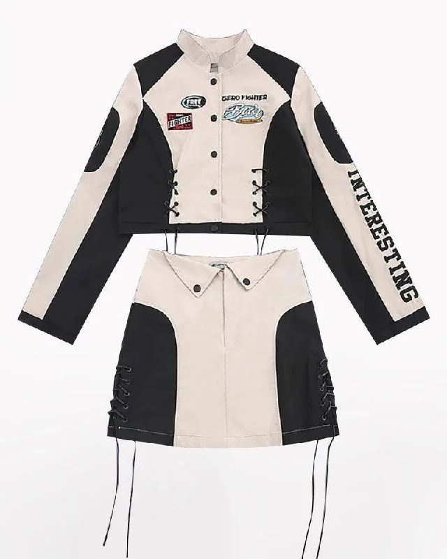 Jacket&Skirt Set