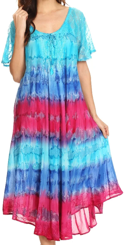 Turquoise/Pink