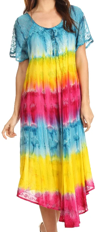Turquoise/Yellow