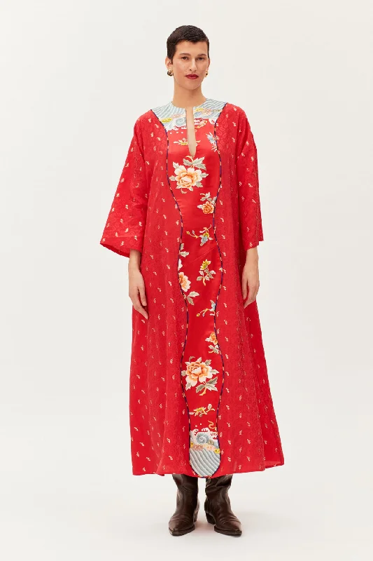 One-of-a-kind Long Plastron Dress Lux