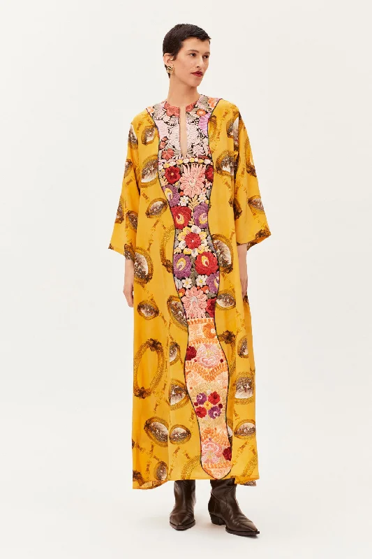 One-of-a-kind Long Plastron Dress Lux