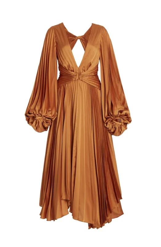 Palms Dress Turmeric by Acler
