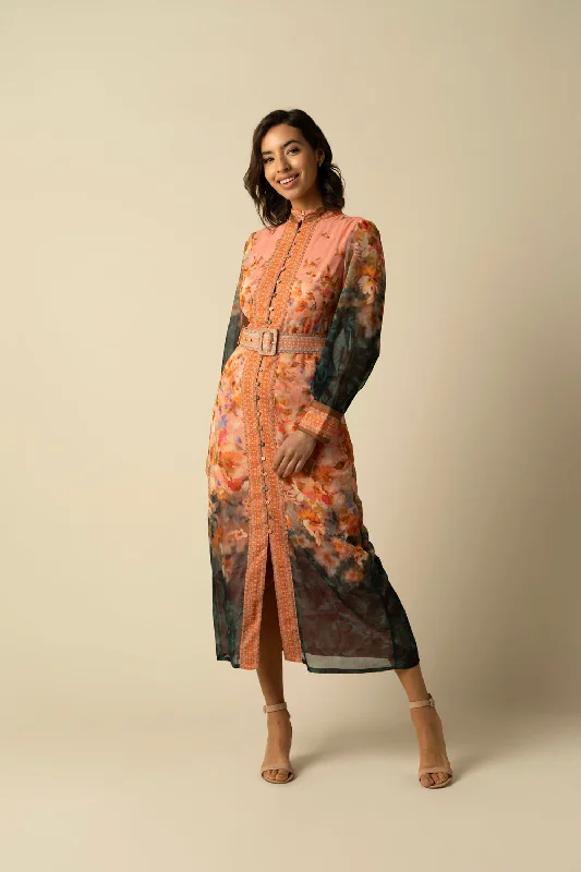Freya Coral Dress