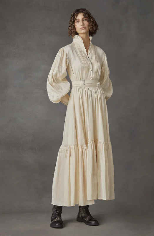 Tranquility Silk Linen Dress by Leo & Lin