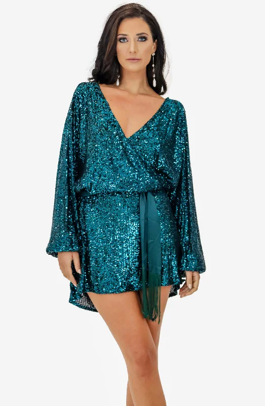 Broadway Short Emerald Dress by Winona