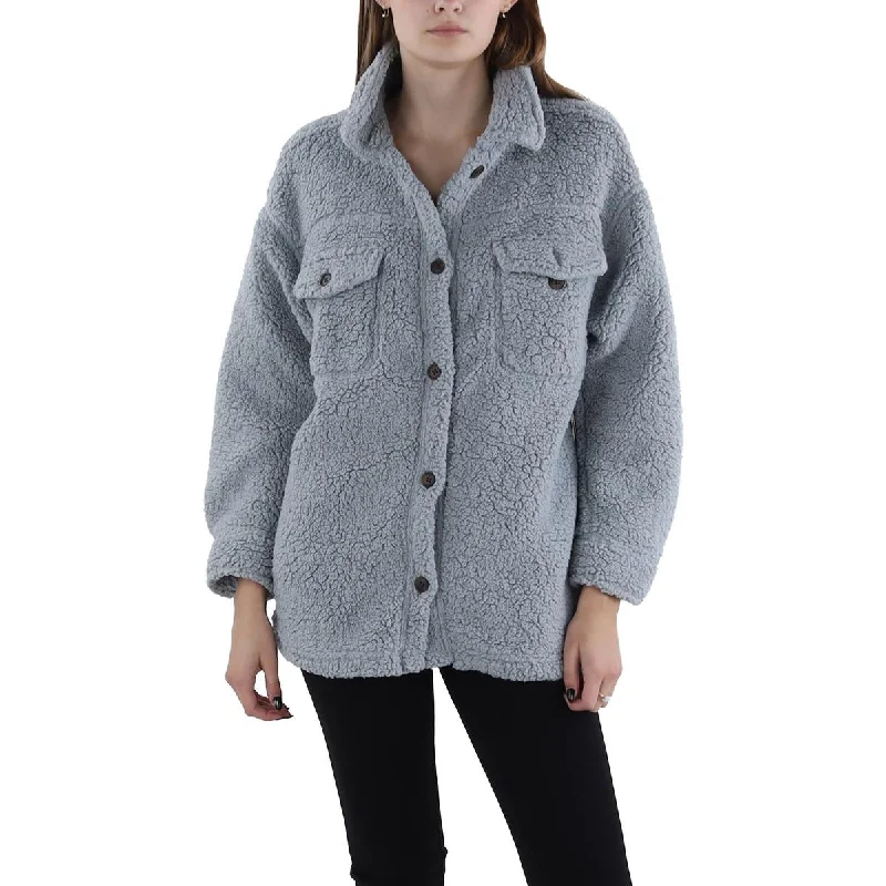 32 Degrees Heat Womens Fleece Warm Shirt Jacket Cotton Jacket Linen Jacket Terry Jacket 32 Degrees Heat Womens Fleece Warm Shirt Jacket Cotton Jacket Linen Jacket Terry Jacket