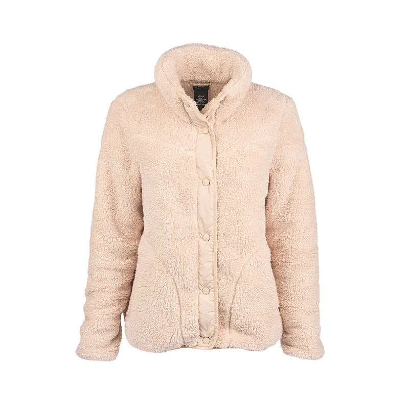 Boeing Women’s Sierra Sherpa Pile Jacket Wool Fabric Cashmere Fabric Tweed Fabric