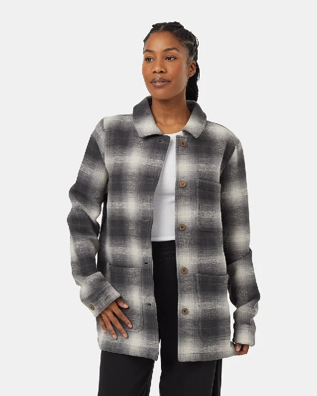 Flannel Utility Jacket Mesh Jacket Canvas Jacket Denim Jacket