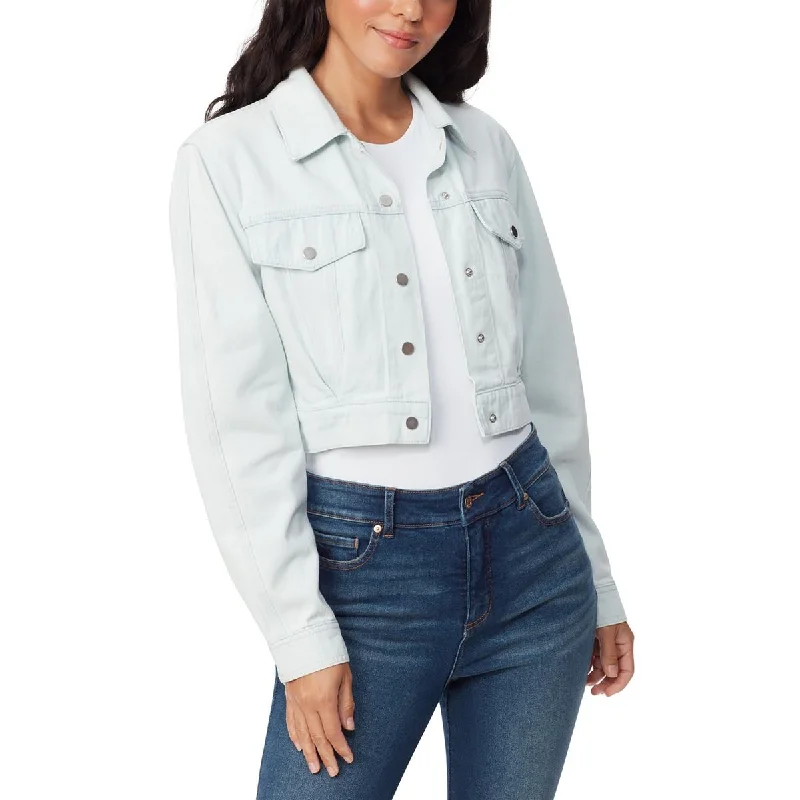 Gloria Vanderbilt Womens Collar Short Denim Jacket Striped Jacket Polka Dot Jacket Floral Jacket Gloria Vanderbilt Womens Collar Short Denim Jacket Striped Jacket Polka Dot Jacket Floral Jacket