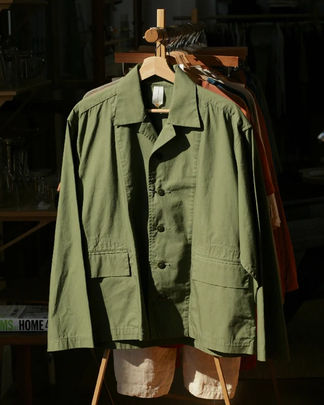 Spring Pearson Cotton Jacket in Olive Drab Rayon Fabric Velvet Fabric Corduroy Fabric Spring Pearson Cotton Jacket in Olive Drab Rayon Fabric Velvet Fabric Corduroy Fabric