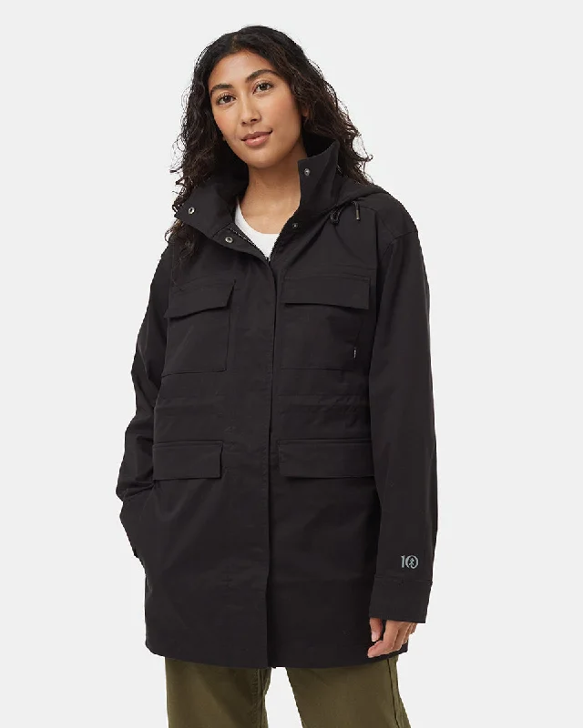 TechBlend Field Jacket Satin Fabric Silk Fabric Chiffon Fabric