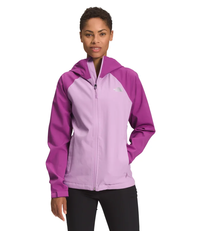 THE NORTH FACE Women's Valle Vista Jacket Satin Fabric Silk Fabric Chiffon Fabric