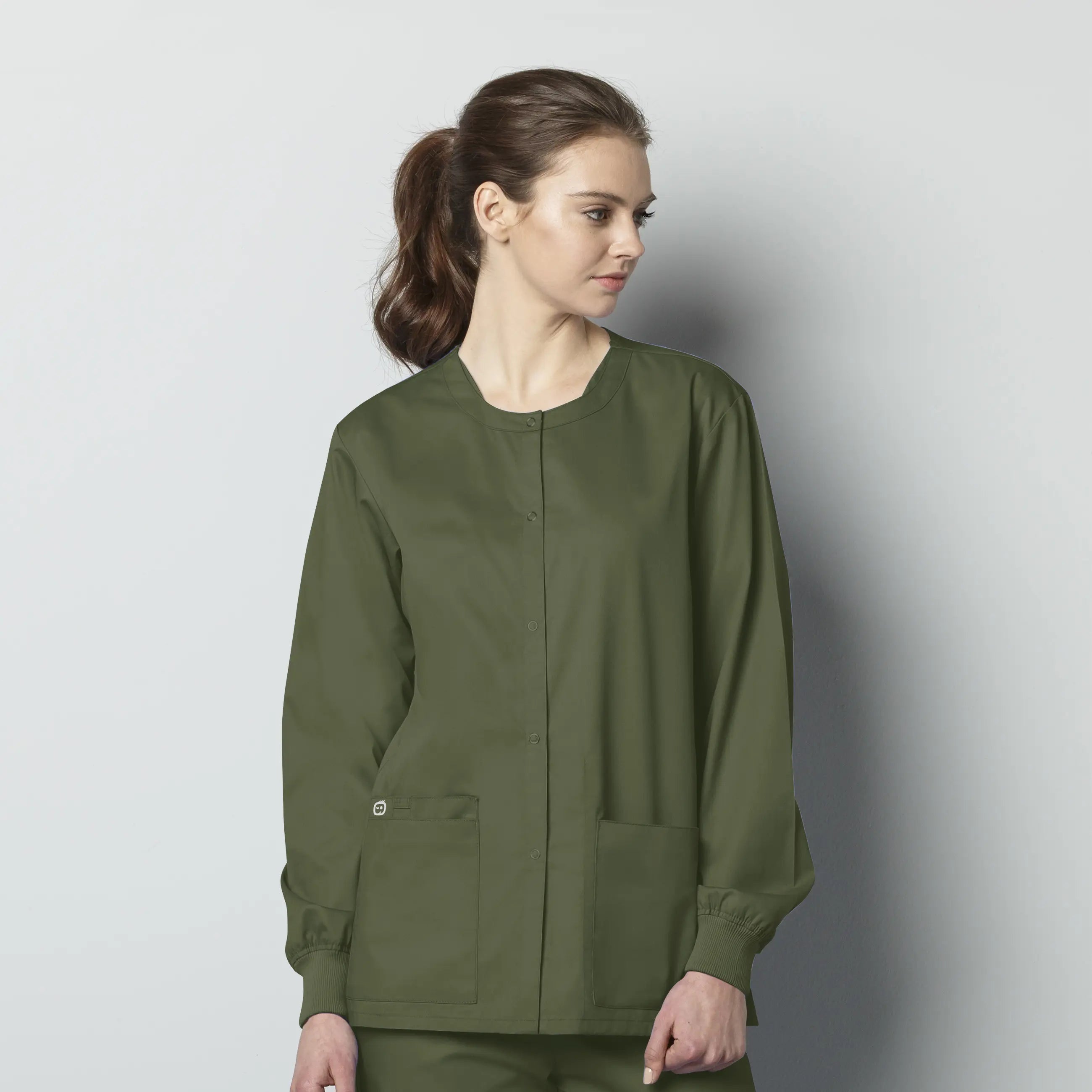 Wink Unisex Snap Front Jacket - Olive Herringbone Jacket Houndstooth Jacket Plaid Jacket Wink Unisex Snap Front Jacket - Olive Herringbone Jacket Houndstooth Jacket Plaid Jacket