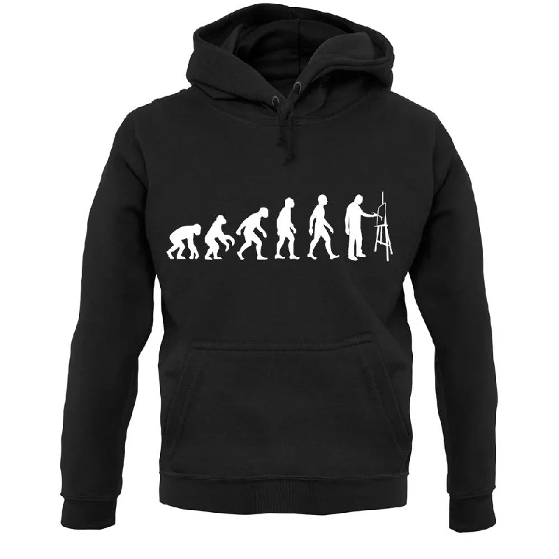 Evolution Of Man Artist Unisex Hoodie