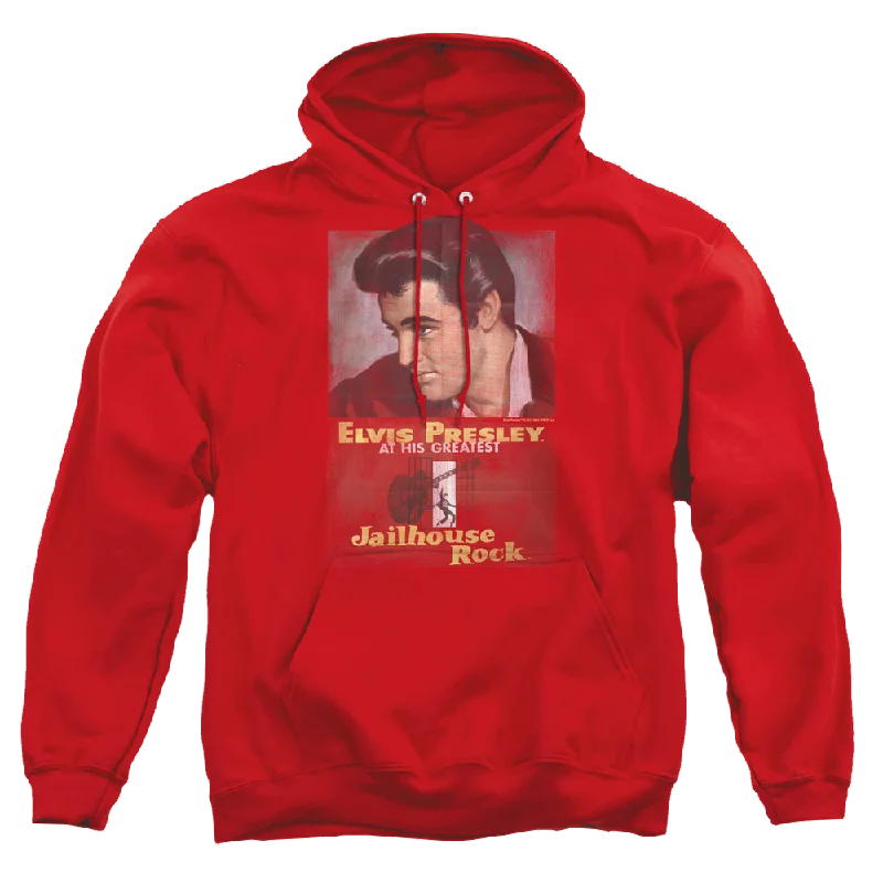 Elvis Presley Jailhouse Rock Poster - Pullover Hoodie