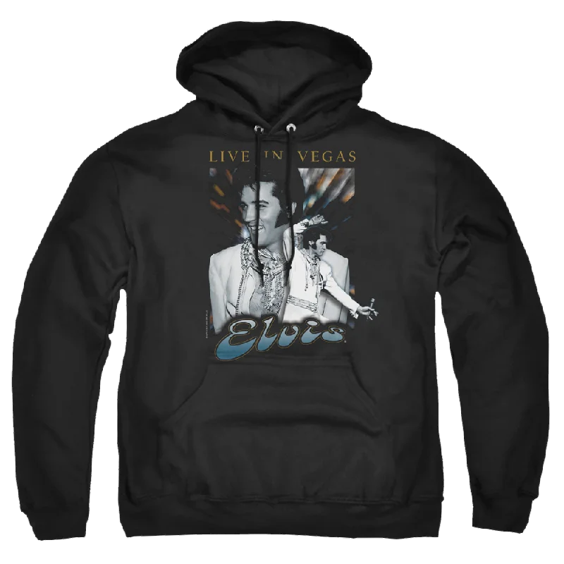 Elvis Presley Live In Vegas - Pullover Hoodie