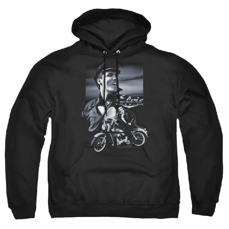 Elvis Presley Motorcycle - Pullover Hoodie